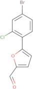 5-(4-Bromo-2-chlorophenyl)-2-furaldehyde