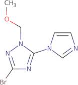 3-Bromo-5-(1H-imidazol-1-yl)-1-(methoxymethyl)-1H-1,2,4-triazole