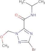 3-Bromo-N-isopropyl-1-(methoxymethyl)-1H-1,2,4-triazole-5-carboxamide