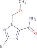 3-Bromo-1-(methoxymethyl)-1H-1,2,4-triazole-5-carboxamide