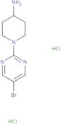 1-(5-Bromopyrimidin-2-yl)piperidin-4-amine dihydrochloride