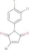 3-Bromo-1-(3-chloro-4-fluorophenyl)-1H-pyrrole-2,5-dione