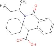 2'-sec-Butyl-1'-oxo-1',4'-dihydro-2'H-spiro[cyclohexane-1,3'-isoquinoline]-4'-carboxylic acid