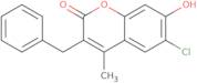 3-Benzyl-6-chloro-7-hydroxy-4-methyl-2H-chromen-2-one