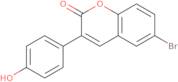 6-Bromo-3-(4-hydroxyphenyl)-2H-chromen-2-one