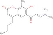 4-Butyl-6-[3-(dimethylamino)acryloyl]-7-hydroxy-8-methyl-2H-chromen-2-one