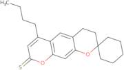 6'-Butyl-3',4'-dihydro-8'H-spiro[cyclohexane-1,2'-pyrano[3,2-g]chromene]-8'-thione