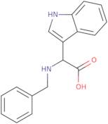 (Benzylamino)(1H-indol-3-yl)acetic acid