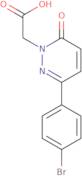 [3-(4-Bromophenyl)-6-oxopyridazin-1(6H)-yl]acetic acid