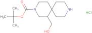 tert-Butyl 1-(hydroxymethyl)-3,9-diazaspiro[5.5]undecane-3-carboxylate hydrochloride