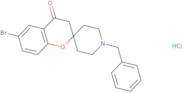 1'-Benzyl-6-bromospiro[chromene-2,4'-piperidin]-4(3H)-one hydrochloride