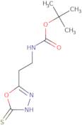 tert-Butyl [2-(5-mercapto-1,3,4-oxadiazol-2-yl)ethyl]carbamate