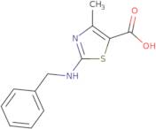 2-(Benzylamino)-4-methyl-1,3-thiazole-5-carboxylic acid