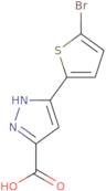 5-(5-Bromo-2-thienyl)-1H-pyrazole-3-carboxylic acid