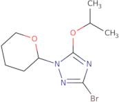 3-Bromo-5-isopropoxy-1-(tetrahydro-2H-pyran-2-yl)-1H-1,2,4-triazole