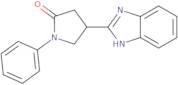 4-(1H-Benzimidazol-2-yl)-1-phenylpyrrolidin-2-one