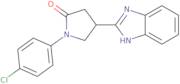 4-(1H-Benzimidazol-2-yl)-1-(4-chlorophenyl)pyrrolidin-2-one