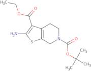6-tert-Butyl 3-ethyl 2-amino-4,7-dihydrothieno[2,3-c]pyridine-3,6(5H)-dicarboxylate