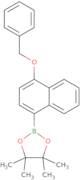 2-[4-(Benzyloxy)-1-naphthyl]-4,4,5,5-tetramethyl-1,3,2-dioxaborolane