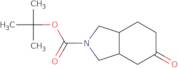 tert-Butyl 5-oxooctahydro-2H-isoindole-2-carboxylate