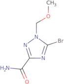 5-Bromo-1-(methoxymethyl)-1H-1,2,4-triazole-3-carboxamide