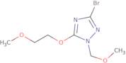 3-Bromo-5-(2-methoxyethoxy)-1-(methoxymethyl)-1H-1,2,4-triazole