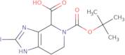 5-(tert-Butoxycarbonyl)-2-iodo-4,5,6,7-tetrahydro-1H-imidazo[4,5-c]pyridine-4-carboxylic acid