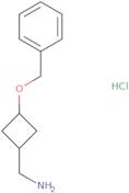 {[3-(Benzyloxy)cyclobutyl]methyl}amine hydrochloride