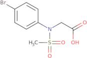 N-(4-Bromophenyl)-N-(methylsulfonyl)glycine