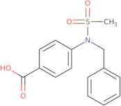 4-[Benzyl(methylsulfonyl)amino]benzoic acid