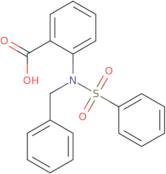 2-[Benzyl(phenylsulfonyl)amino]benzoic acid