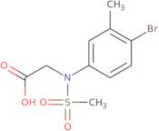 N-(4-Bromo-3-methylphenyl)-N-(methylsulfonyl)glycine