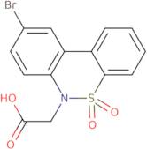 (9-Bromo-5,5-dioxido-6H-dibenzo[c,e][1,2]thiazin-6-yl)acetic acid