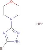 4-(5-Bromo-1H-1,2,4-triazol-3-yl)morpholine hydrobromide