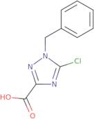 1-Benzyl-5-chloro-1H-1,2,4-triazole-3-carboxylic acid