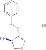 [4-(Benzyloxy)tetrahydrofuran-3-yl]amine hydrochloride