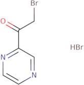 2-bromo-1-(pyrazin-2-yl)ethanone hydrobromide