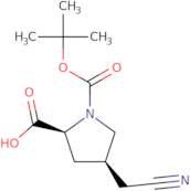 N-t-BOC-cis-4-Cyanomethyl-L-Proline