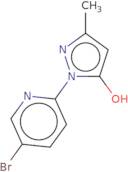 1-(5-Bromopyridin-2-yl)-3-methyl-4,5-dihydro-1h-pyrazol-5-one