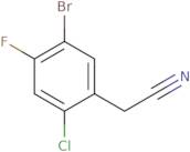 5-Bromo-2-chloro-4-fluorobenzyl cyanide