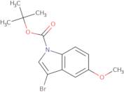 tert-Butyl 3-bromo-5-methoxy-1H-indole-1-carboxylate