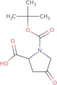 1-(tert-Butoxycarbonyl)-4-oxopyrrolidine-2-carboxylic acid