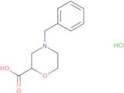 4-Benzylmorpholine-2-carboxylic acid hydrochloride