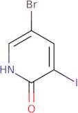 5-Bromo-3-iodopyridin-2(1H)-one