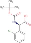 (R)-2-((tert-Butoxycarbonyl)amino)-2-(2-chlorophenyl)acetic acid