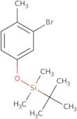 (3-Bromo-4-methylphenoxy)(tert-butyl)dimethylsilane