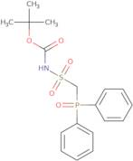 tert-Butyl ((diphenylphosphoryl)methyl)sulfonylcarbamate