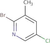 2-Bromo-5-chloro-3-methylpyridine