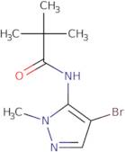 N-(4-Bromo-1-methyl-1H-pyrazol-5-yl)pivalamide