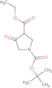 1-tert-Butyl 3-ethyl 4-oxopyrrolidine-1,3-dicarboxylate